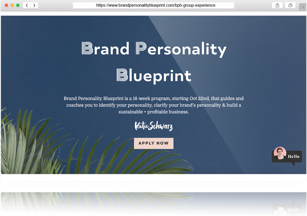 Best Sales and Landing Page by Katie Schwartz