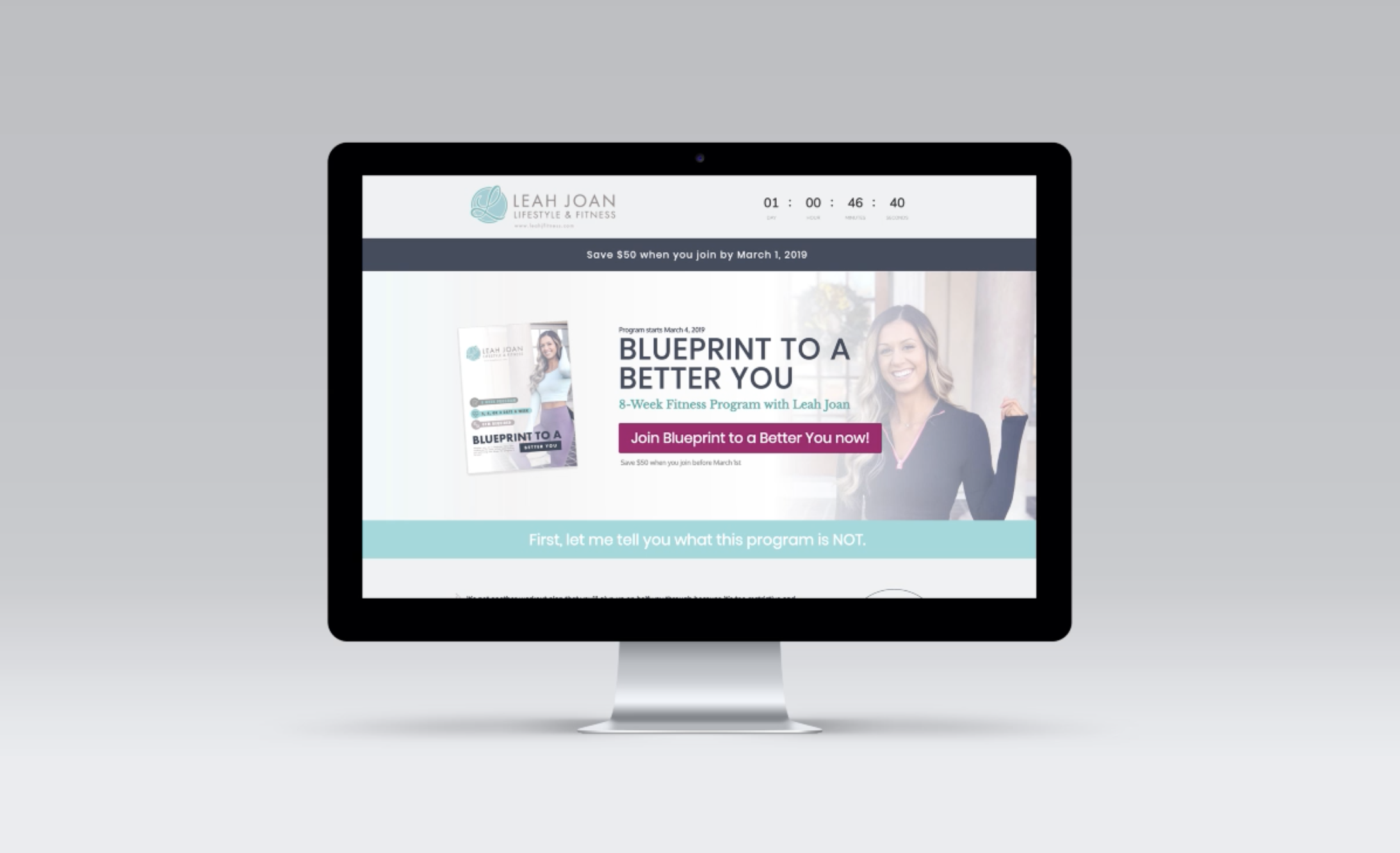 Blueprint to a Better You - 8-Week Fitness Program with Leah Joan