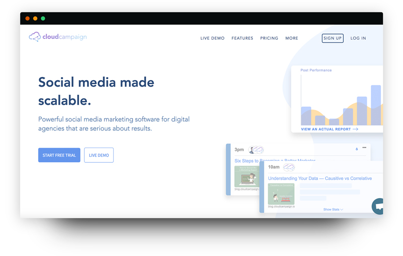 Cloud Campaign Social media made scalable