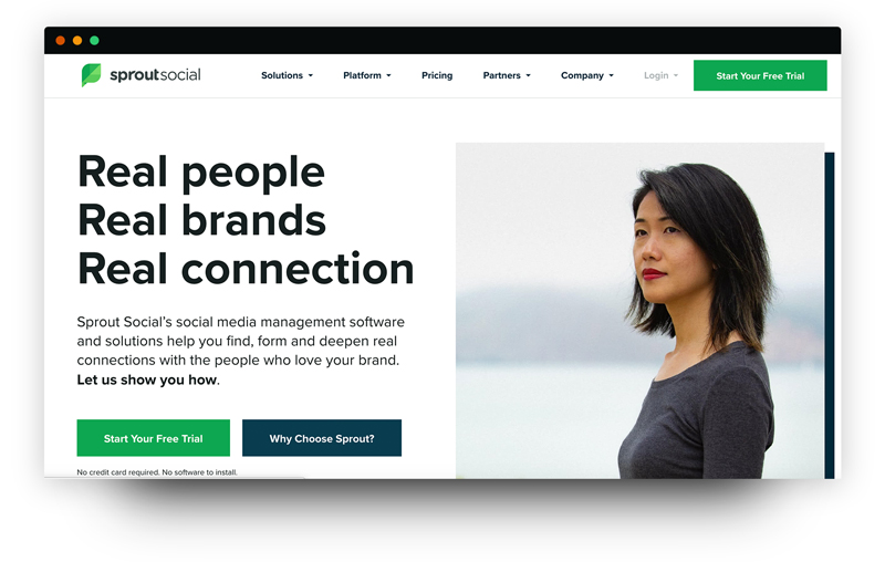 Sprout Social social media management software and solutions