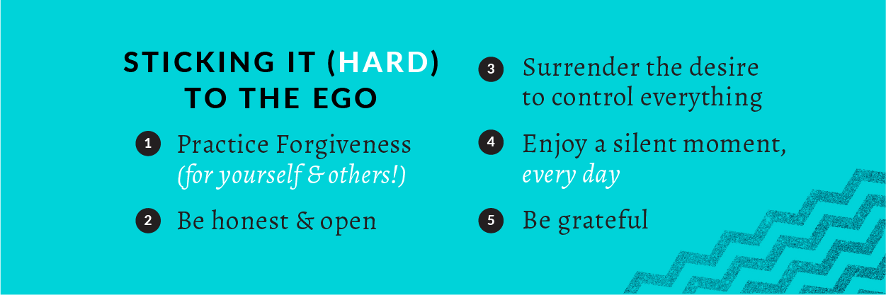 Sticking it Hard to the Ego