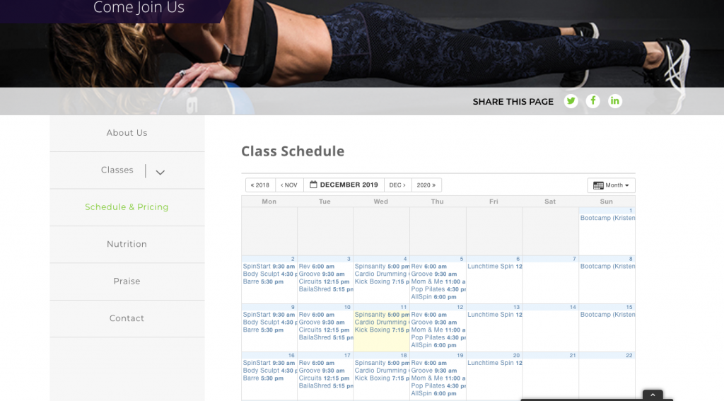Baila Studio Classes