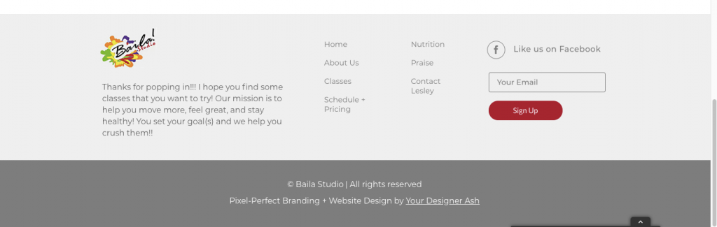 Baila Studio Marketing
