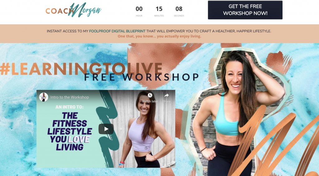 Coach Morgan Sales Page