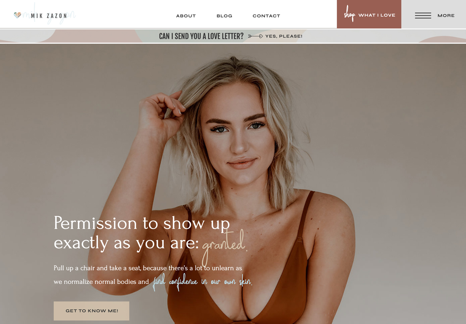 Mik Zazon Website by Your Designer Ash