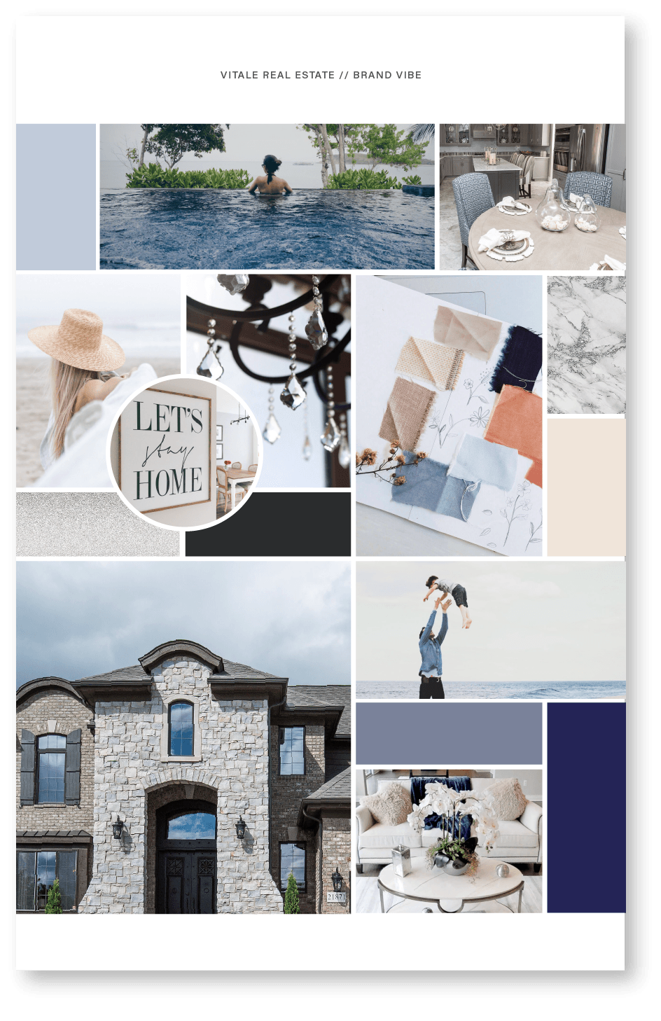 Vitale Real Estate - Brand Mood Board