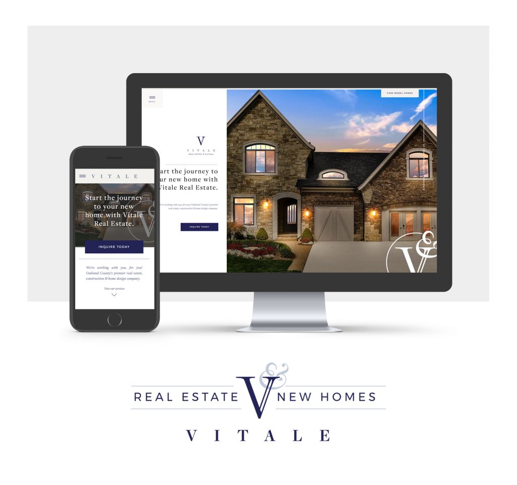 Vitale Real Estate - Mockup