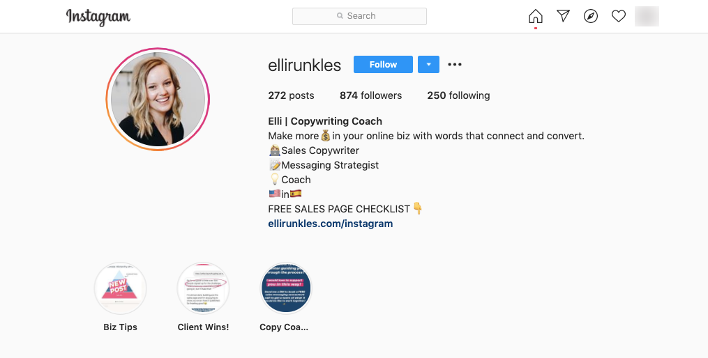 Elli Runkles on Instagram