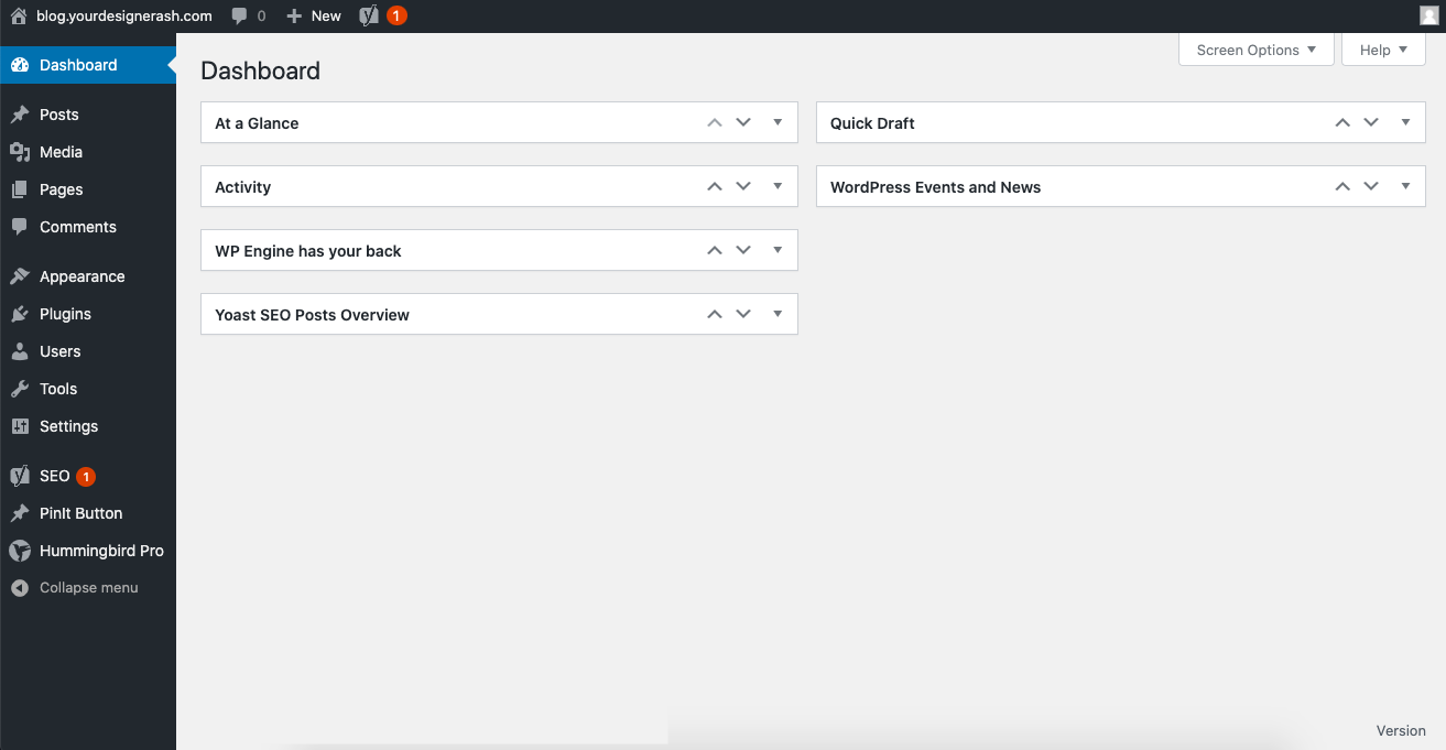 Build your blog with WordPress.org