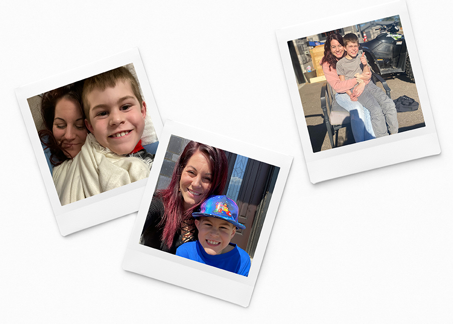 Meet Ashley Gadd and her Son